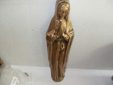 Brąz- Madonna modląca nr 860 wys. 41,5cm szer. 13,0cm 1/2-plastikowa