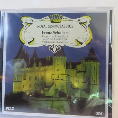 FRANZ SCHUBERT - GEIGEN BEI KERZENLICHT  VIOLINS AT CANDLELIGHT NEW USA  SHIPPER