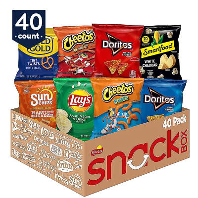 Frito-Lay Fun Times Mix Snack Chips Variety Pack 40 Count Multipack Delicious
