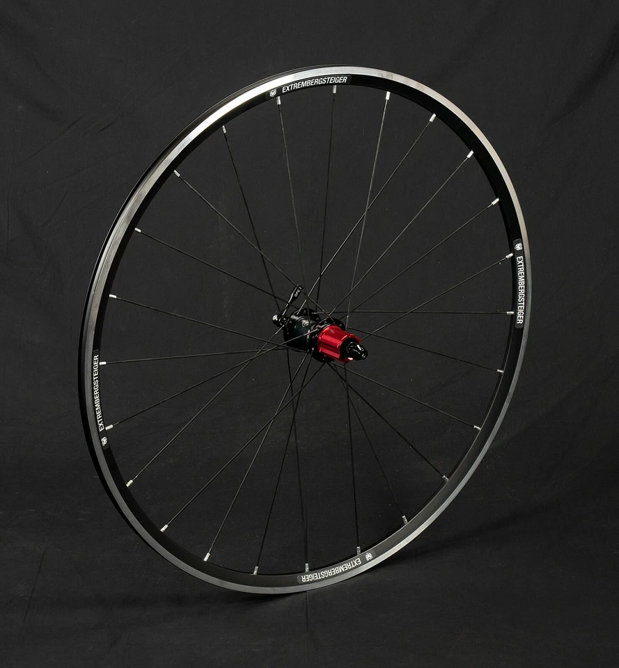 Laufradsatz »Extrembergsteiger«, nur 1260 g, b.o.r, sapim cx-ray, handgespeicht - Bild 2 von 3