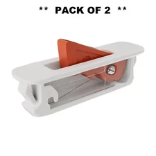 [Pack of 2] Brixwell 85-1328W Window Opening Control Device Cream White