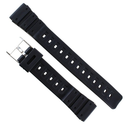 20mm Morellato Vectra Black Premium Rubber Mens Sports Watch Band Long 1259 - Picture 2 of 3