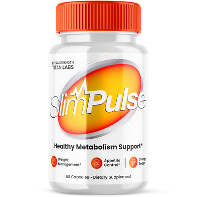 Slim Pulse Pills, Slimpulse Supplement for Weight Loss Support (60 Capsules)