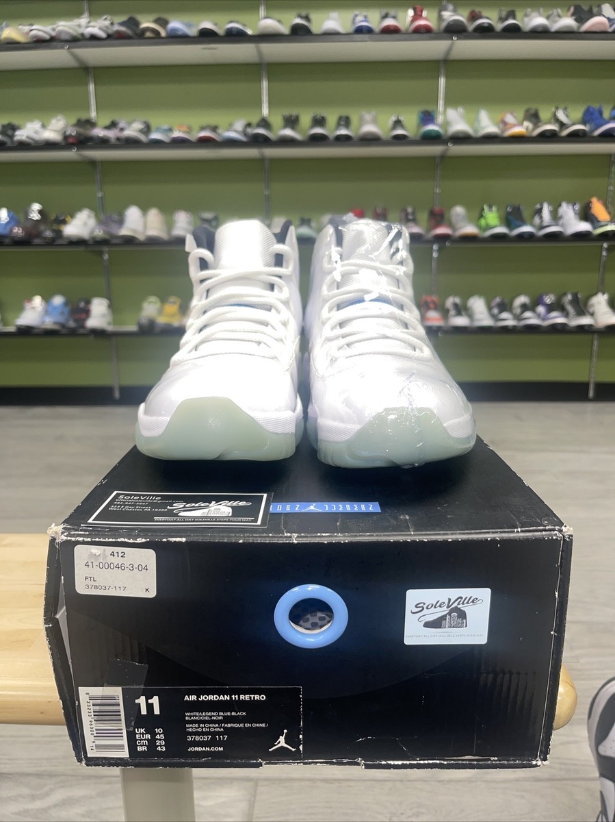 Size 11 Jordan 11 Retro High Legend Blue