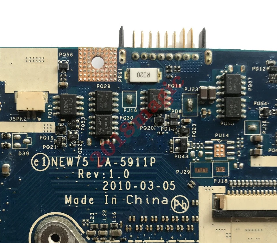 For Acer 5552 5552G AMD HD5650M 512MB Motherboard MBR4U02001 NEW75 LA-5911P Test - Image 4 of 4