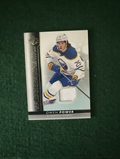 22/23 2022 SP HOCKEY ROOKIE AUTHENTICS SILVER PARALLEL patch Owen Power Sabres