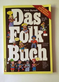 Peter Bursch Das Folk Buch Gesang & Gitarre ausgezeichneter Zustand!