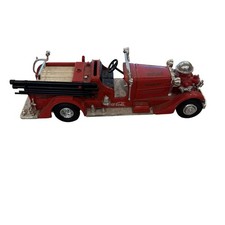 Vintage 1993 Ertl 1/30 John Deere 1937 Ahrens-Fox Fire Truck Bank