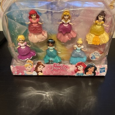 Disney Princess Rainbow Collection Set Of 6 Royal Clips NIB  
