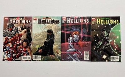 Complete Set New X-Men Hellions (2005) 1-4