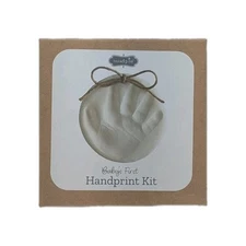 Mud Pie Baby Handprint Christmas Ornament Kit Keepsake Gift 5" Religious Holiday