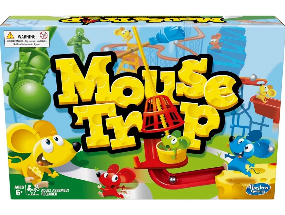 Hasbro Gaming Mouse Trap Board Game New And Sealed - Image 2 of 3
