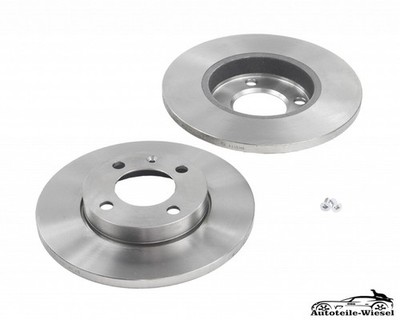 BOSCH Bremsscheiben für VW Golf Jetta Polo Classic, Seat, Audi 80 72-02