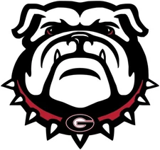 Georgia Bulldogs - Die Cut Laminated Vinyl Sticker All Weather Safe 2"-15"