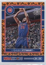 2024-25 Panini Haunted Hoops Pumpkins Isaiah Stewart #169 7kj