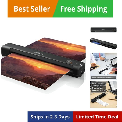 #ad #ad Workforce Es 50 Portable Document Scanner for Laptop Complete Bundle for Pc... $241.88