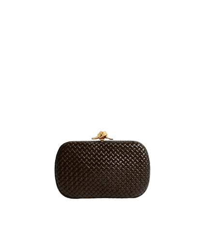 BOTTEGA VENETA Knot Soft $5100 Fondant Clutch Bag New & Authentic