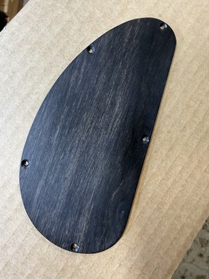 Kiesel/Carvin Guitar Backplate Ebony