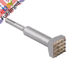 New SDS PLUS Carbide Tipped 16Teeth Bush Hammer Chisel Bit For Concrete Stone