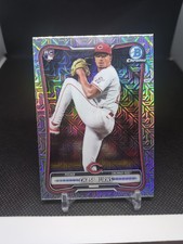 Reds Chase Burns RC Rookie Mojo Refractor #3 2026 Bowman Baseball