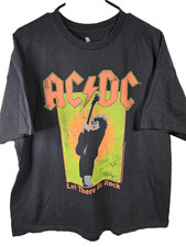 ACDC Let There Be Rock T-Shirt Mens Size S/M ...
