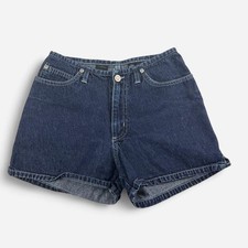 Vintage No Boundaries dark wash denim shorts