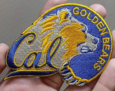 California Golden Bears NCAA Team Logo Iron On Patch-Sew Patch-Embroidered Patch
