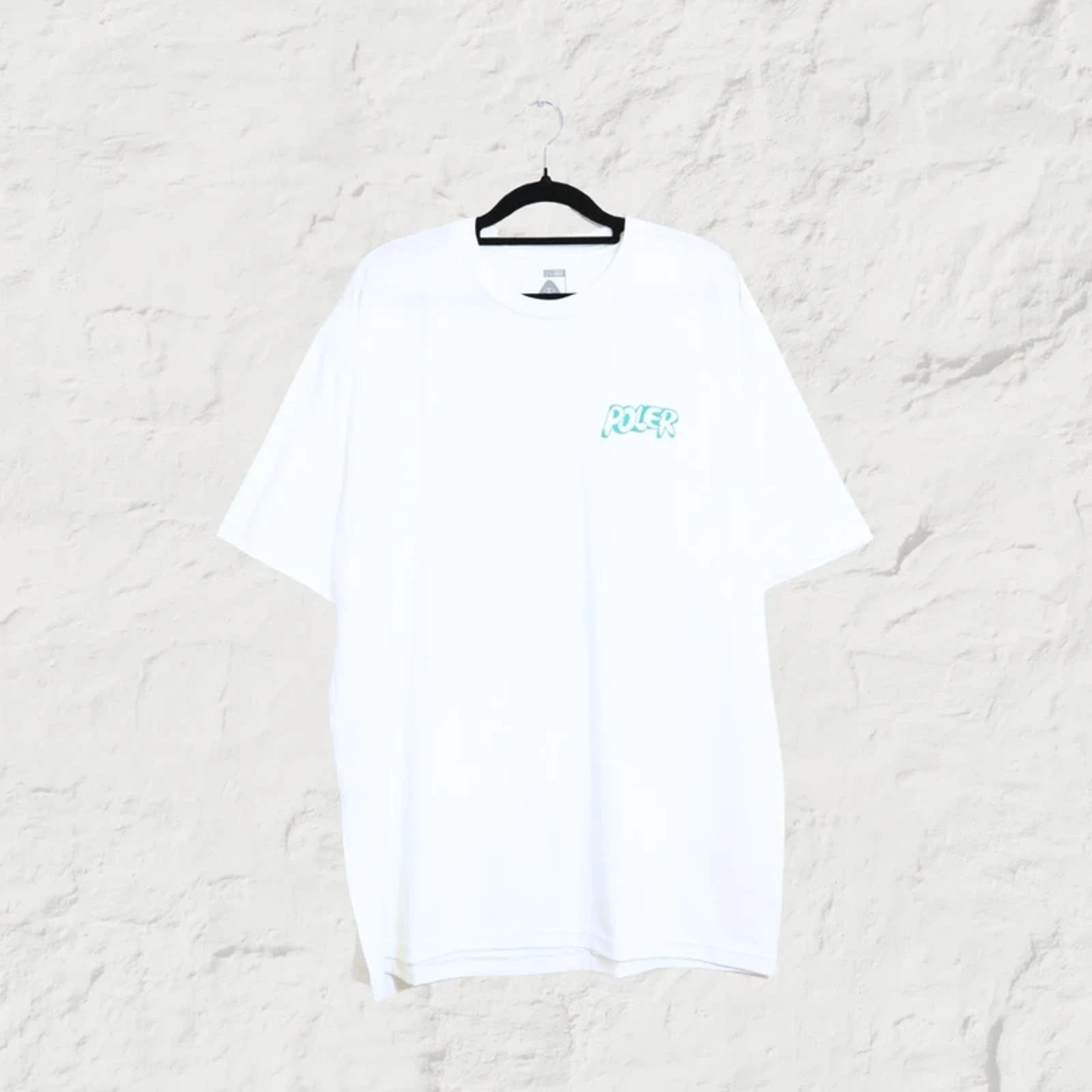 Poler Camp Vibes Short Sleeve Tee – White – Size XL