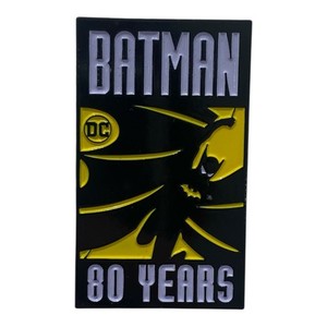 80 Years Of Batman Soft Enamel Pin Badge DC Comics