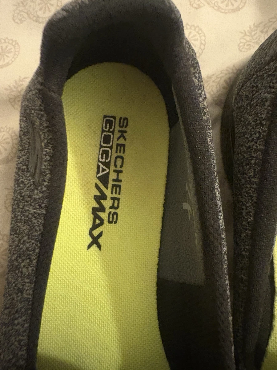 Skechers GOwalk 4 GOga Max Slip-On Shoes Grey UK 5 EU 38 NEW