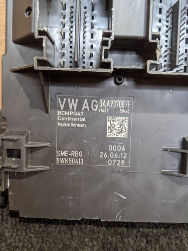 VOLKSWAGEN PASSAT B7 2.0 DIESEL MANUAL ENGINE ECU KIT 03L907309AE - Picture 9 of 21