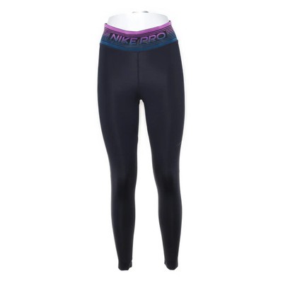Nike Pro, Sportleggings, Größe: M, Grau/Lila/Blau #EC2