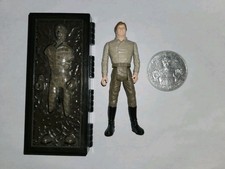 Vintage Star Wars Han Solo In Carbonite Complete Last 17 1985 Kenner