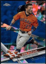 Jose Altuve 2017 Topps Chrome Sapphire Edition #644 /250 Astros 