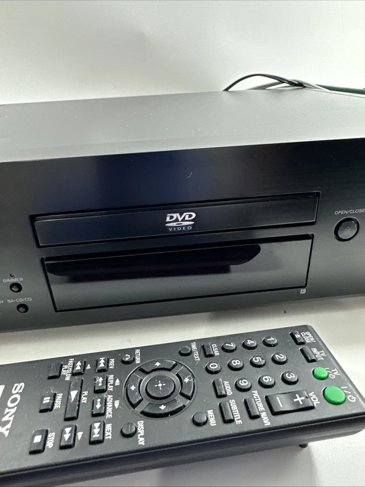 Reproductor DAC de video y súper audio Sony NS3100ES CD/DVD 12 bits PROBADO Foto 3 de 4