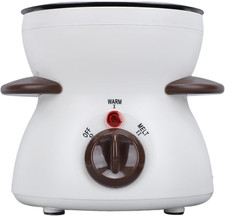 Mini Set Di Pentole per Fonduta Elettrico, per Sciogliere Cioccolato, Formaggio 