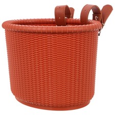 Cesta de bicicleta para niños contenedor de almacenamiento frontal accesorios de bicicletas