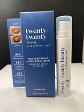TWENTY/TWENTY BEAUTY Get Growing Lash & Brow Serum 0.33 oz