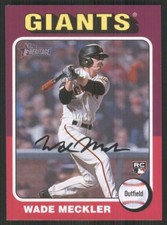 2024 Topps Heritage #179 Wade Meckler RC San Francisco Giants 539