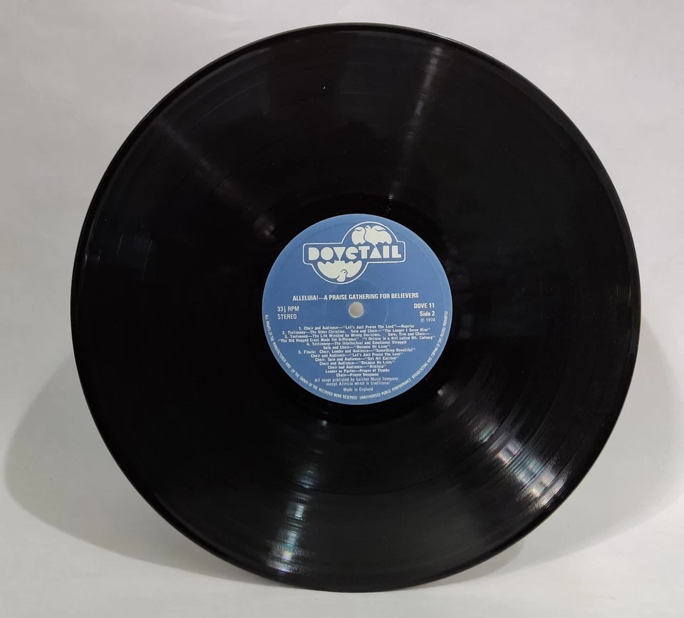 Alleluia A Praise Gathering for Believers - Music Vinyl Record - Image 4 of 4
