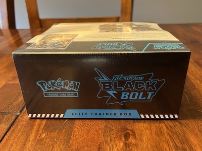 Pokemon TCG Scarlet And Violet Black Bolt Elite Trainer Box ETB