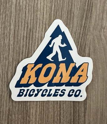 Authentic Kona Bicycles Co Sticker Decal Pacific Northwest
