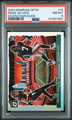 2024 Panini Donruss Optic - Downtown Duos Michael Vick, Michael