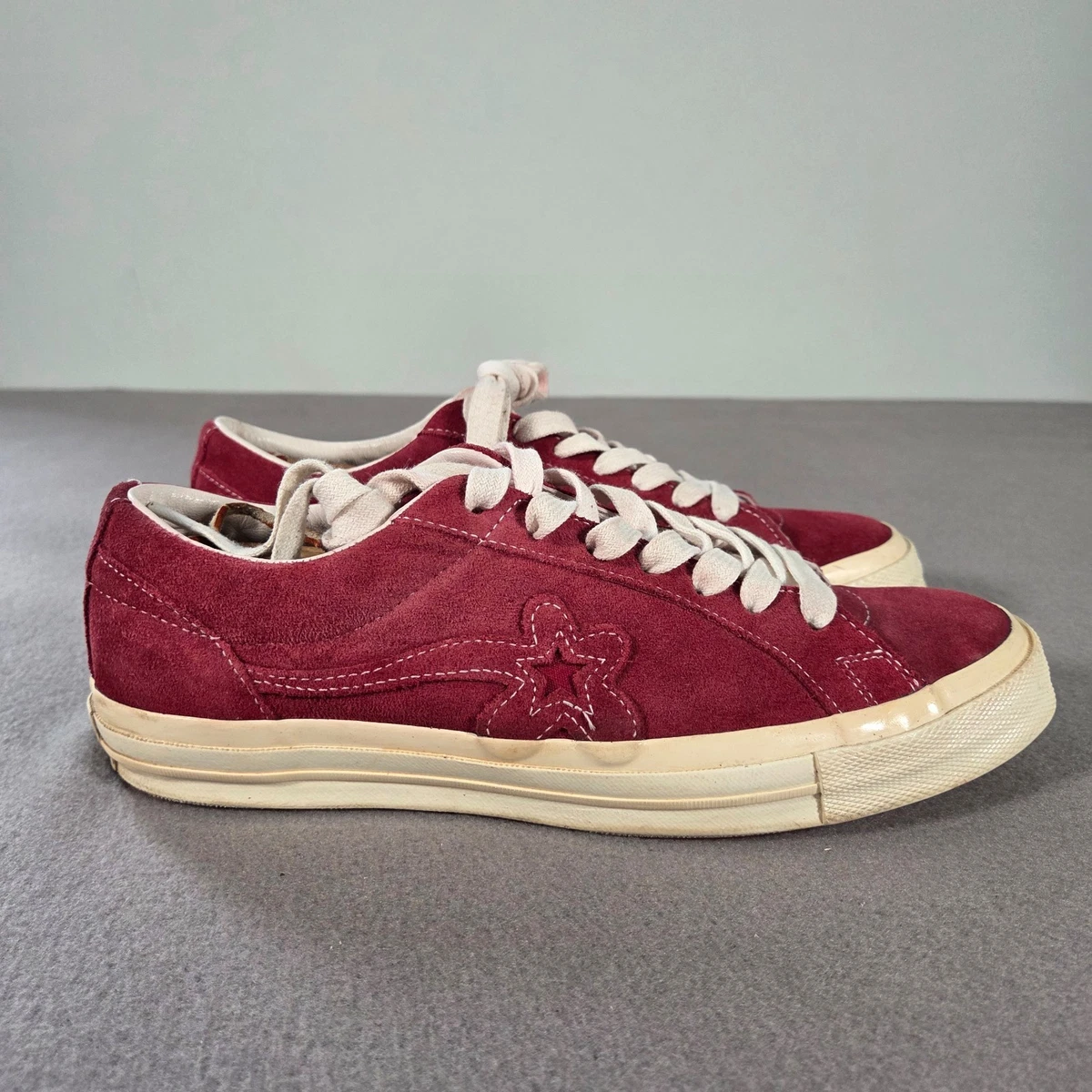 Golf Le Fleur x Converse One Star Ox Mono Red for Sale