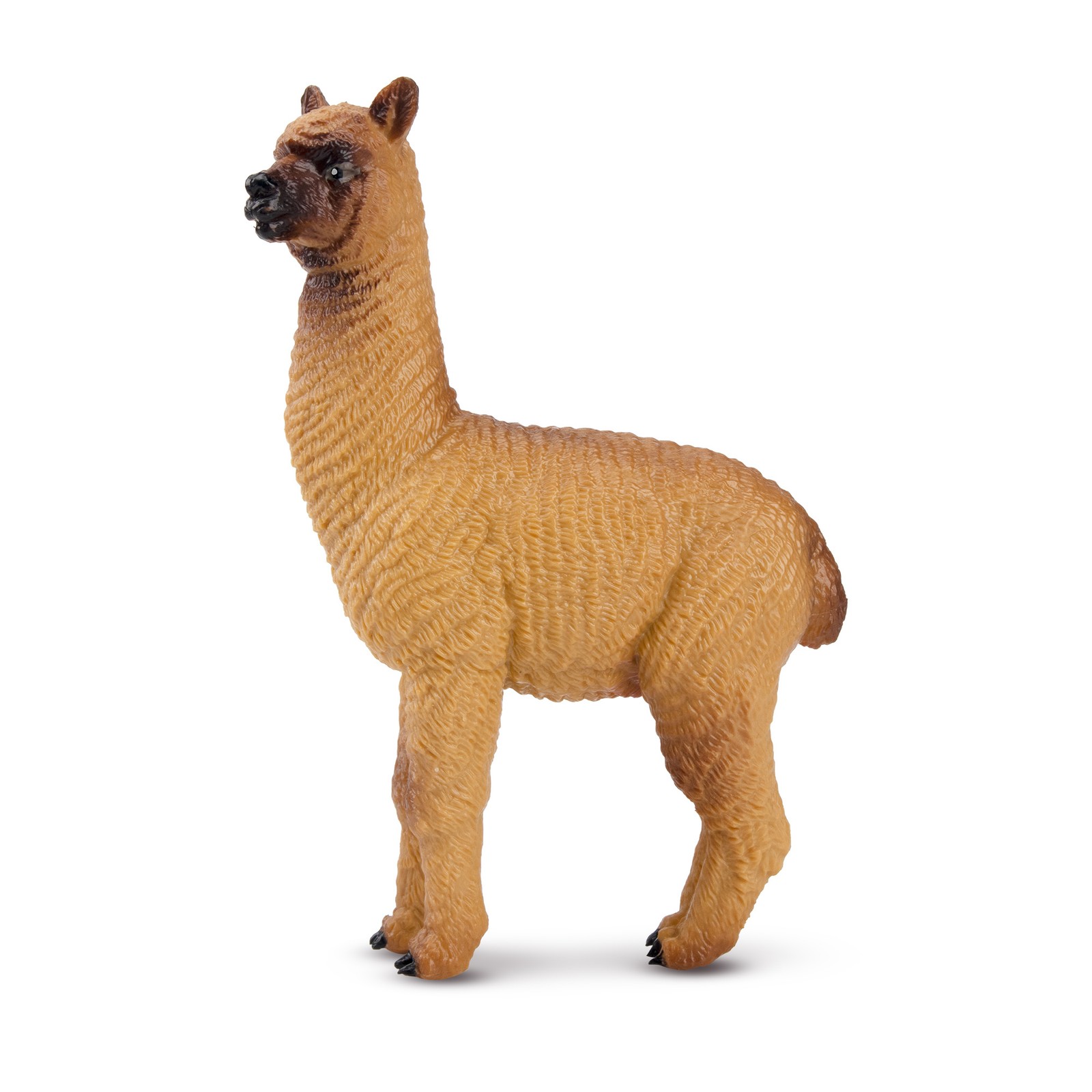 Toymany ML00349-2 Brown Male Alpaca Action Figure 8,9 cm Farm