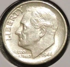 Silver Dime - Roosevelt - 1946-S [169]