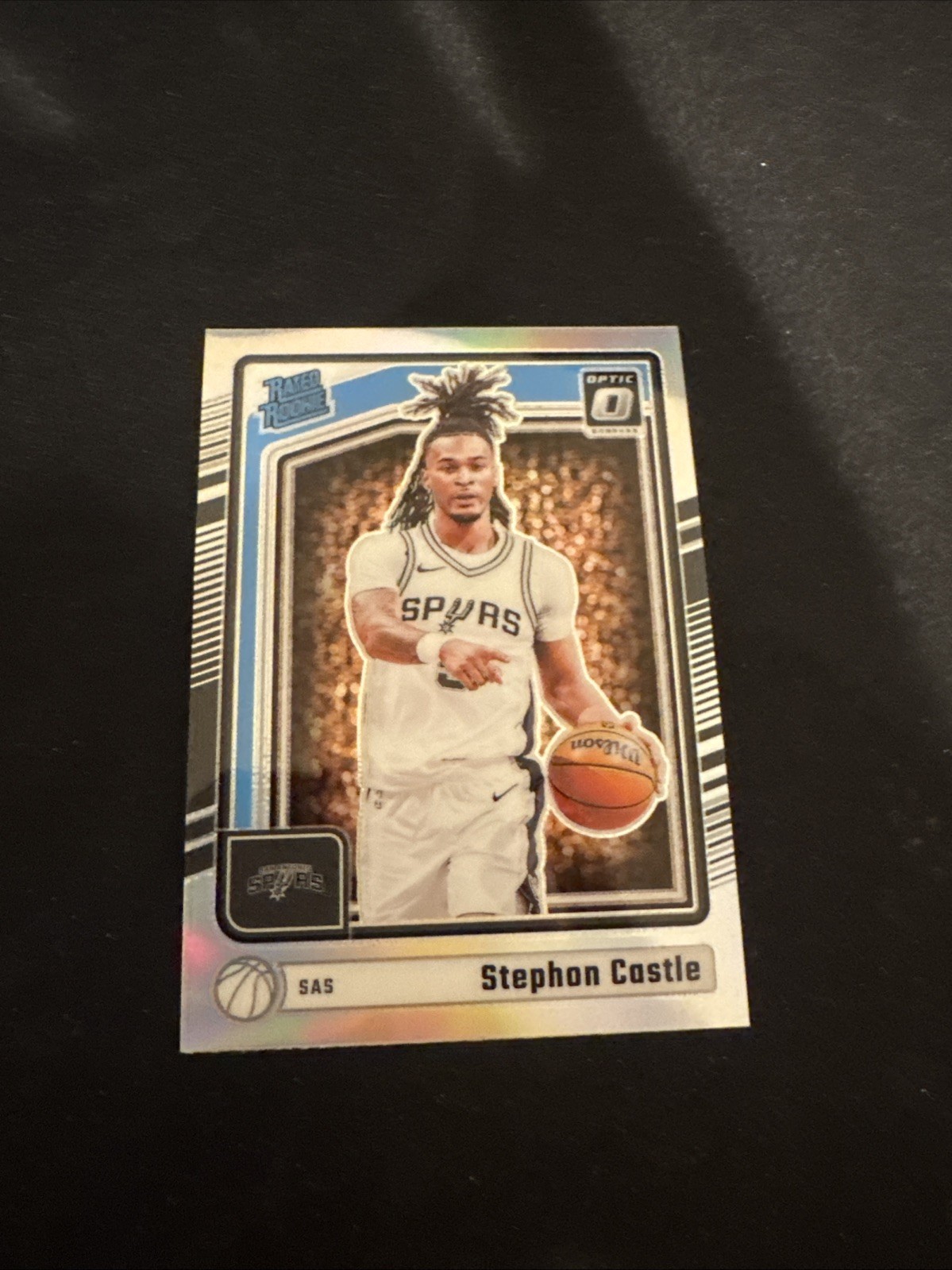 2024-25 Panini Donruss Optic - Rated Rookie Stephon Castle #254 Holo Prizm (RC)