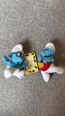 McDonald s 2000 Schlumpf Happy Meal Plüschtiere Brainy Schlumpfine
