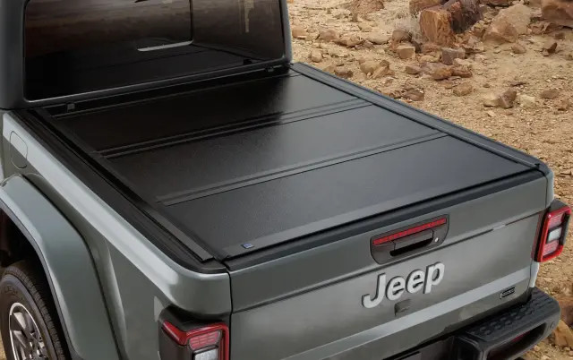 Genuine Mopar Tonneau Cover Hard Tri-Fold 82216372AD