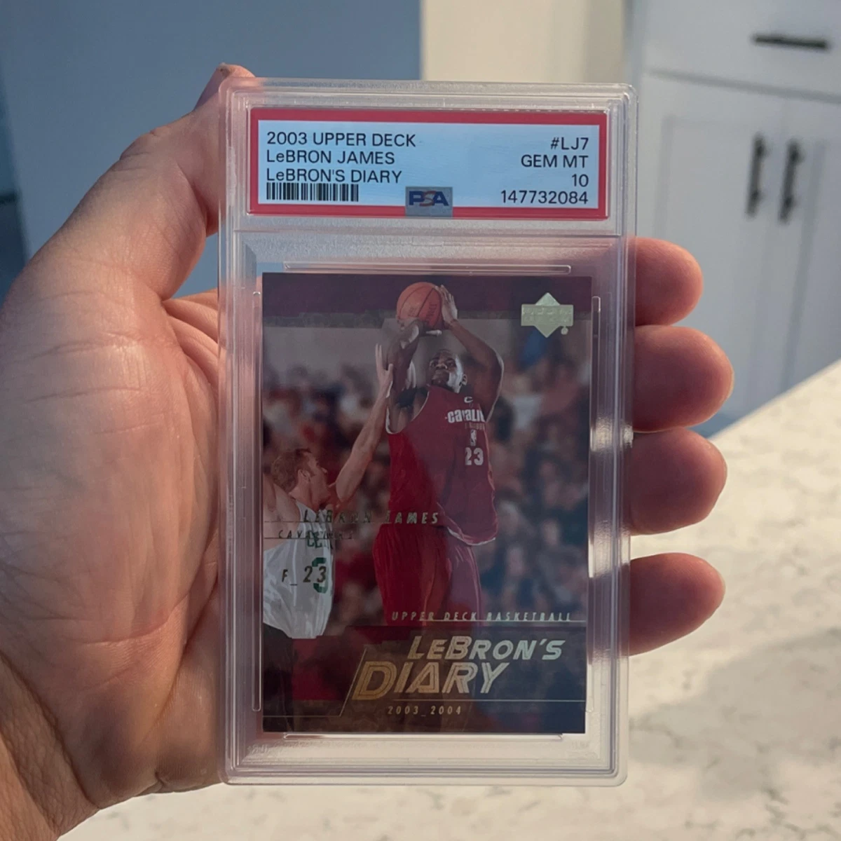 2003 UD Lebron James ルーキーカード PSA10 RC lebron james 2003 upper deck rookie card rc king ud graded 10 03